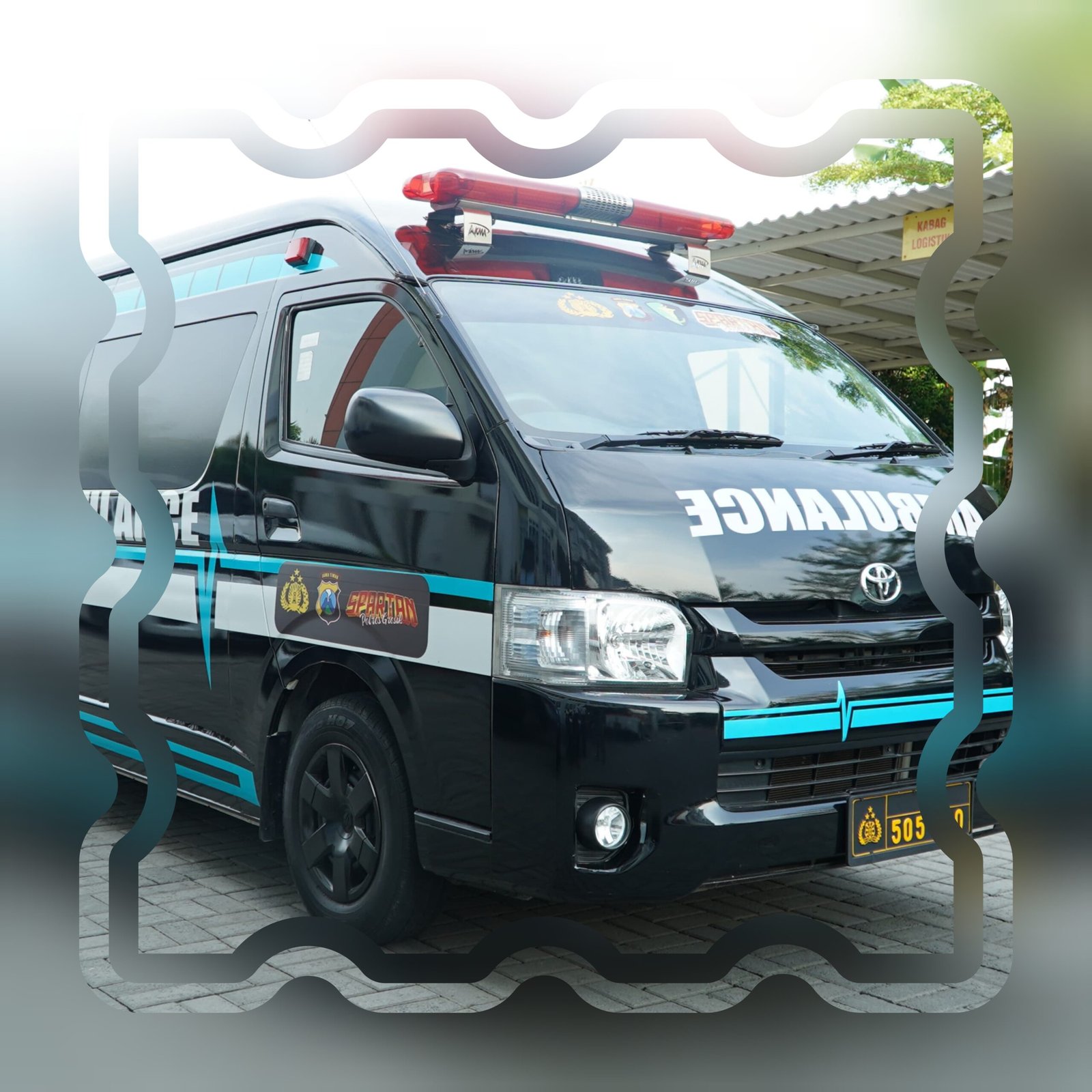 Mobil Ambulance Gratis Polres Gresik Siaga 24 jam, Cukup Hubungi Cak Roma 081188002006