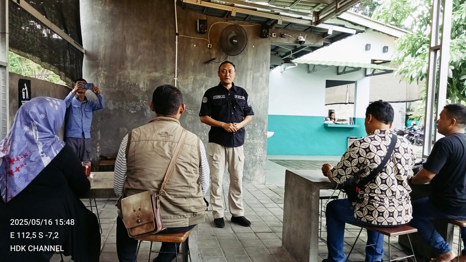 Menjalin Kebersamaan Humas Polres Gresik Bersama GOP Untuk Memperkuat Sinergitas Kemitraan