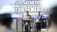 Kepolisian Resor Gresik Melaksanakan Apel Gelar Pasukan Operasi Patuh Semeru 2025